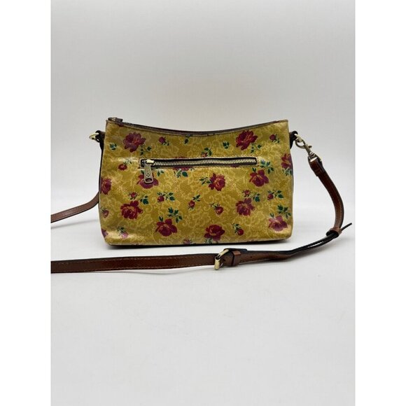 PATRICIA NASH Betta floral leather shoulder crossbody bag -Western Lace (Defect) - Picture 3 of 12